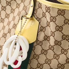 Gucci GG supreme Canvas Tote Bag Yellow Gucci GG supreme Canvas Tote Bag Yellow