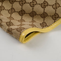 Gucci GG supreme Canvas Tote Bag Yellow Gucci GG supreme Canvas Tote Bag Yellow