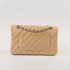 Chanel Medium/Large Double Classic Flap Beige Chanel Medium/Large Double Classic Flap Beige