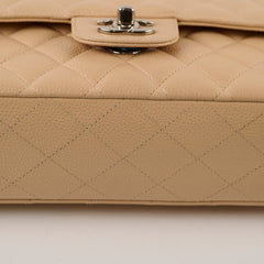 Chanel Medium/Large Double Classic Flap Beige Chanel Medium/Large Double Classic Flap Beige