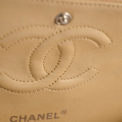 Chanel Medium/Large Double Classic Flap Beige Chanel Medium/Large Double Classic Flap Beige