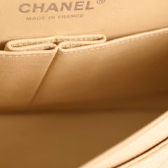 Chanel Medium/Large Double Classic Flap Beige Chanel Medium/Large Double Classic Flap Beige