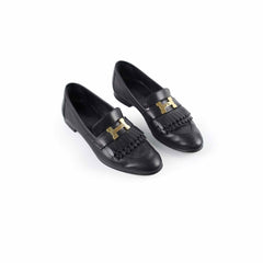Hermes Royal Loafers Black Size 36 Hermes Royal Loafers Black Size 36