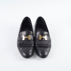 Hermes Royal Loafers Black Size 36 Hermes Royal Loafers Black Size 36
