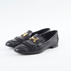 Hermes Royal Loafers Black Size 36 Hermes Royal Loafers Black Size 36