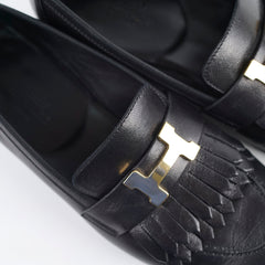 Hermes Royal Loafers Black Size 36 Hermes Royal Loafers Black Size 36