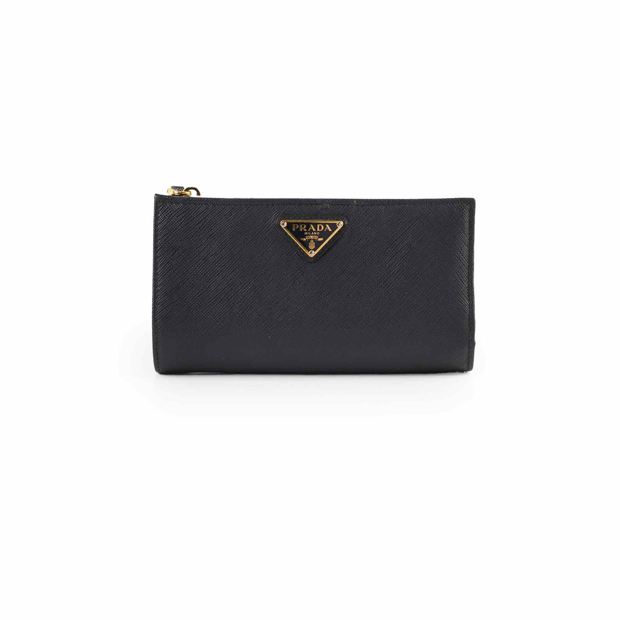 Prada Saffiano Wallet Black – THE PURSE AFFAIR