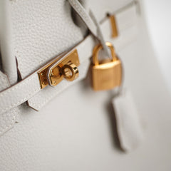 Hermes Birkin 25 Togo Gris Pale Hermes Birkin 25 Togo Gris Pale