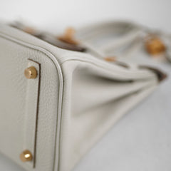 Hermes Birkin 25 Togo Gris Pale Hermes Birkin 25 Togo Gris Pale