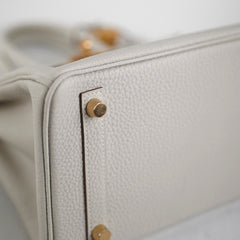 Hermes Birkin 25 Togo Gris Pale Hermes Birkin 25 Togo Gris Pale