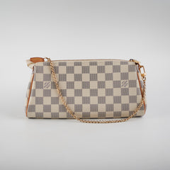Louis Vuitton Eva Clutch Damier Azur Louis Vuitton Eva Clutch Damier Azur