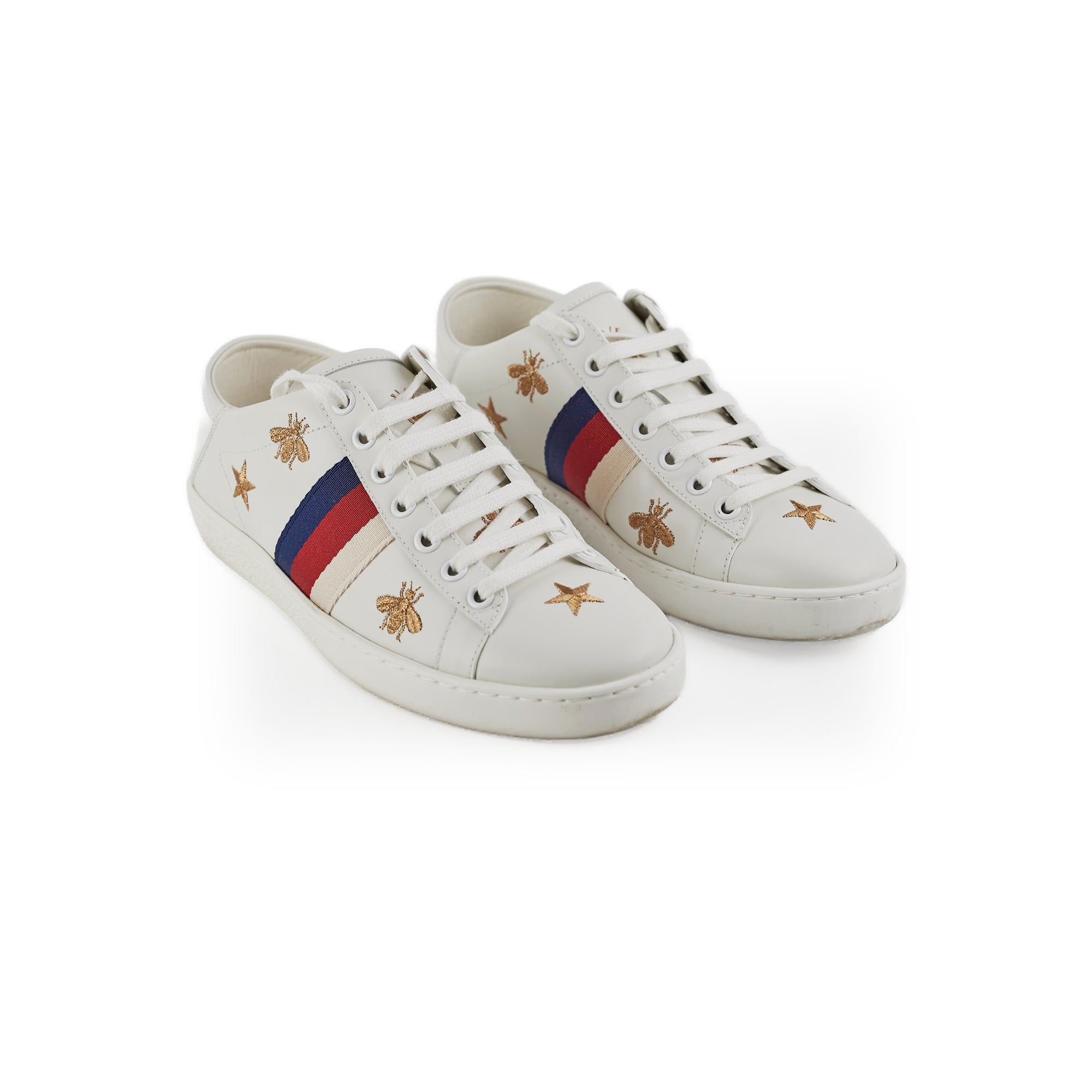 Gucci Ace Bee Sneakers Size 36 – THE PURSE AFFAIR