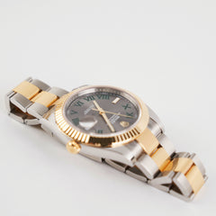 Rolex Datejust 41MM Two Tones Gold Grey Dial
