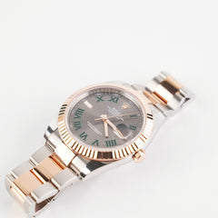 Rolex Datejust 41MM Two Tones Rose Gold Grey Dial Rolex Datejust 41MM Two Tones Rose Gold Grey Dial