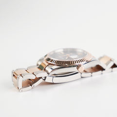Rolex Datejust 41MM Two Tones Rose Gold Grey Dial Rolex Datejust 41MM Two Tones Rose Gold Grey Dial