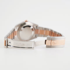 Rolex Datejust 41MM Two Tones Rose Gold Grey Dial Rolex Datejust 41MM Two Tones Rose Gold Grey Dial