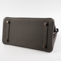 Hermes Birkin 30 Togo Etain D Stamp (2019) Hermes Birkin 30 Togo Etain D Stamp (2019)