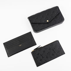 Louis Vuitton Pochette Felicie Black Crossbody Bag Louis Vuitton Pochette Felicie Black Crossbody Bag