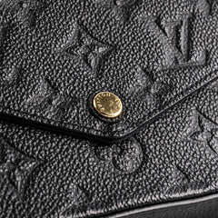 Louis Vuitton Pochette Felicie Black Crossbody Bag Louis Vuitton Pochette Felicie Black Crossbody Bag