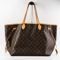 Louis Vuitton Neverfull GM Monogram Shoulder Bag Louis Vuitton Neverfull GM Monogram Shoulder Bag