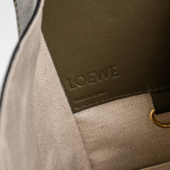 Loewe Hammock Small Two Toned Khaki Bag