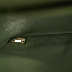 ITEM 30 - Chanel Classic Small Double Flap Iridescent Green 18C ITEM 30 - Chanel Classic Small Double Flap Iridescent Green 18C