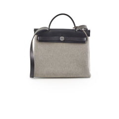 Hermes Herbag Zip 31 Retourne Black/White - Y Stamp Hermes Herbag Zip 31 Retourne Black/White - Y Stamp