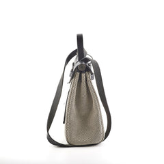 Hermes Herbag Zip 31 Retourne Black/White - Y Stamp Hermes Herbag Zip 31 Retourne Black/White - Y Stamp