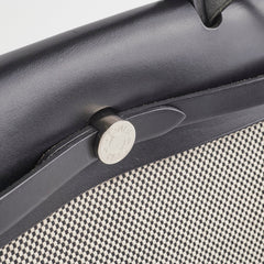 Hermes Herbag Zip 31 Retourne Black/White - Y Stamp Hermes Herbag Zip 31 Retourne Black/White - Y Stamp