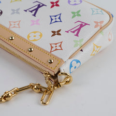 Louis Vuitton Takashi Murakami Pochette Accessories Multicolor white 2025 Apr Louis Vuitton Takashi Murakami Pochette Accessories Multicolor white 2025 Apr