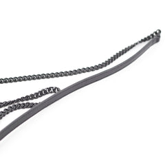 Saint Laurent Cassandre Envelope Wallet On Chain WOC Black Saint Laurent Cassandre Envelope Wallet On Chain WOC Black