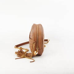 Saint Laurent Mini Lou Tan Crossbody Bag Saint Laurent Mini Lou Tan Crossbody Bag