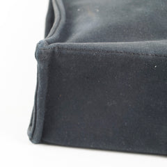 Hermes Herline Tote Canvas Black Hermes Herline Tote Canvas Black