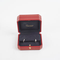 Cartier Love Earrings White Gold Cartier Love Earrings White Gold