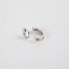 Cartier Love Earrings White Gold Cartier Love Earrings White Gold