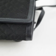 Prada Quilted Nylon Wallet On Chain WOC Black Prada Quilted Nylon Wallet On Chain WOC Black