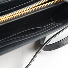 Prada Quilted Nylon Wallet On Chain WOC Black Prada Quilted Nylon Wallet On Chain WOC Black