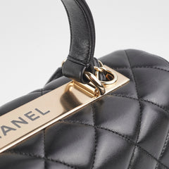 Chanel CC Trendy Medium Black Lambskin