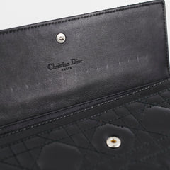 Dior Wallet on Chain WOC Black Dior Wallet on Chain WOC Black
