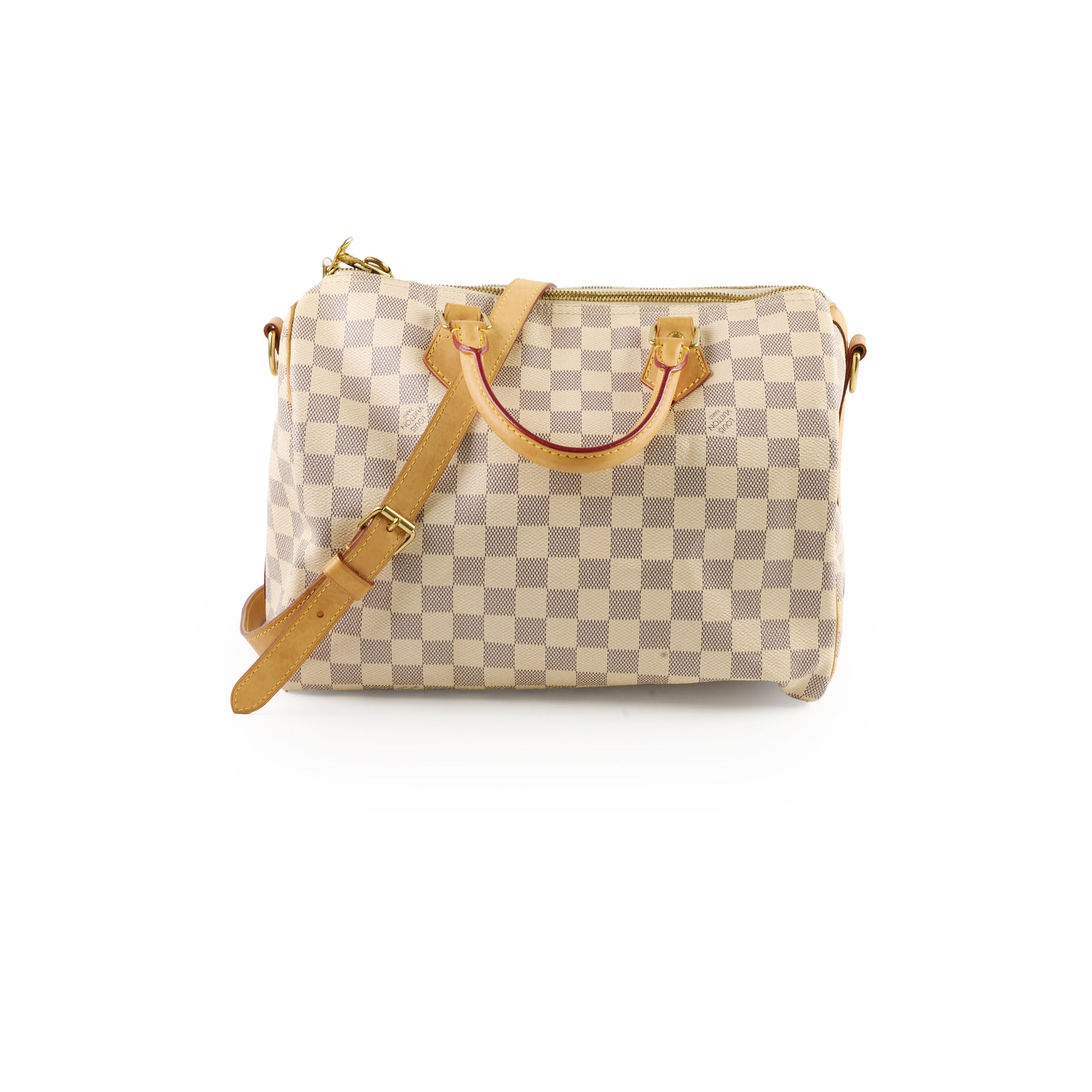 Louis Vuitton Speedy Bandoulière 30 Damier Azur – THE PURSE AFFAIR