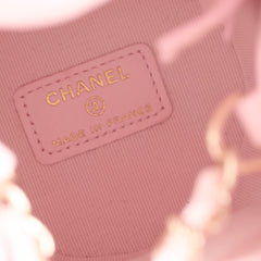 Chanel Micro Drawstring Bucket Bag Light Pink Series 32 Chanel Micro Drawstring Bucket Bag Light Pink Series 32