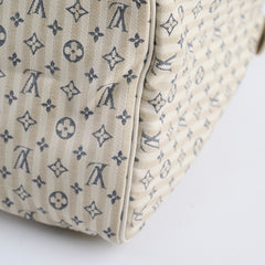 Louis Vuitton Speedy 30 Mini Lin Fabric Bag Cream Louis Vuitton Speedy 30 Mini Lin Fabric Bag Cream