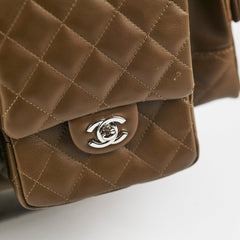 Chanel Cambon Lambskin Reporter Bag Khaki Chanel Cambon Lambskin Reporter Bag Khaki