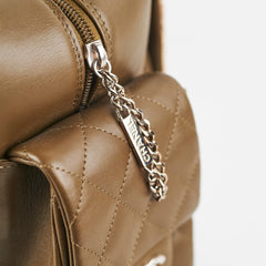 Chanel Cambon Lambskin Reporter Bag Khaki Chanel Cambon Lambskin Reporter Bag Khaki