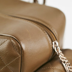 Chanel Cambon Lambskin Reporter Bag Khaki Chanel Cambon Lambskin Reporter Bag Khaki