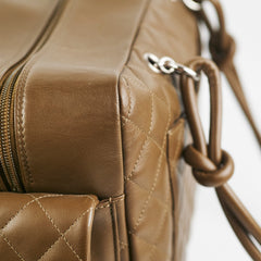 Chanel Cambon Lambskin Reporter Bag Khaki Chanel Cambon Lambskin Reporter Bag Khaki