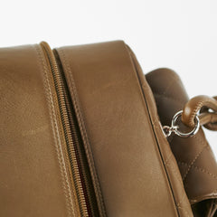 Chanel Cambon Lambskin Reporter Bag Khaki Chanel Cambon Lambskin Reporter Bag Khaki