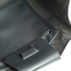Celine Big Bag Leather Tote Calfskin Dark Grey Celine Big Bag Leather Tote Calfskin Dark Grey
