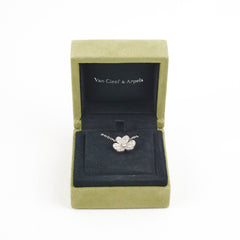 Van Cleef & Arpels Frivole 18k White Gold Diamond Necklace Van Cleef & Arpels Frivole 18k White Gold Diamond Necklace