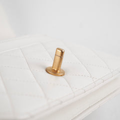 Chanel Seasonal Wallet On Chain WOC White Chanel Seasonal Wallet On Chain WOC White